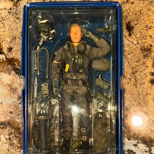 George W. Bush Naval Aviator collectible action figure, still in box